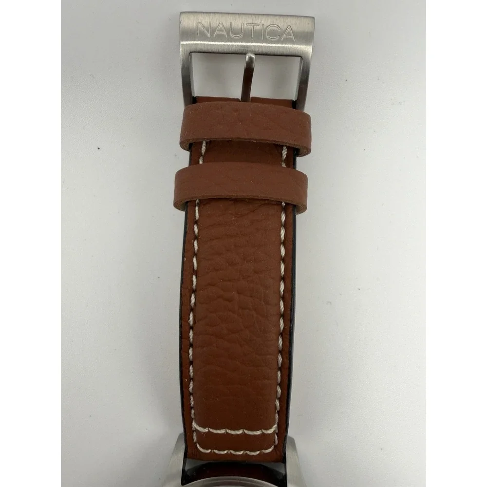 Nautica N09560G New Battery Mens Watch 43MM 8.5